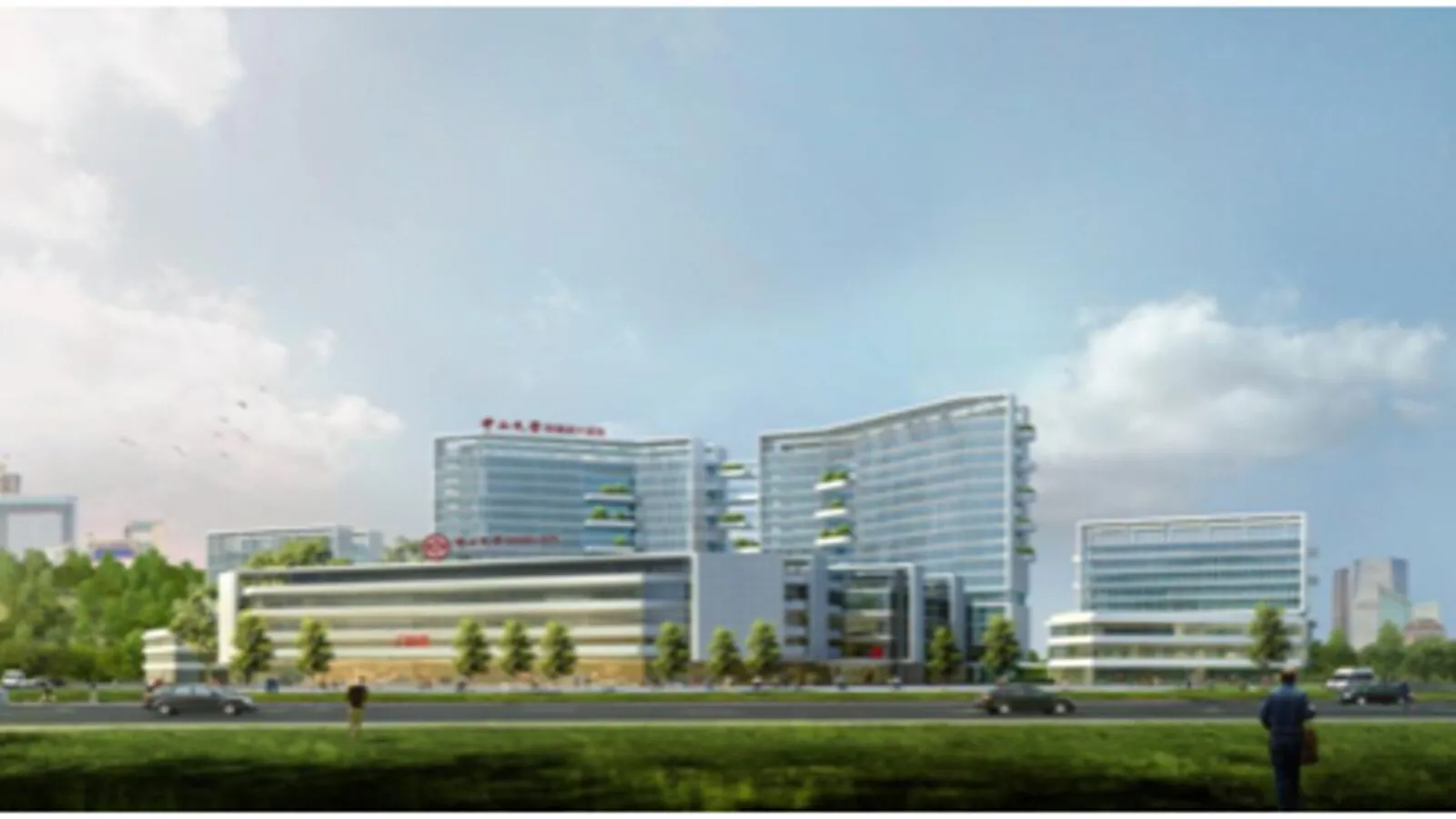 中山大学附属第六医院院区展示图